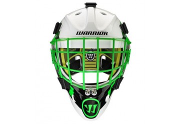 Masque de gardien Warrior F1 ENFANT Fluo / Vert / Blanc
