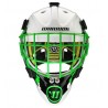 Masque de gardien Warrior F1 ENFANT Fluo / Vert / Blanc
