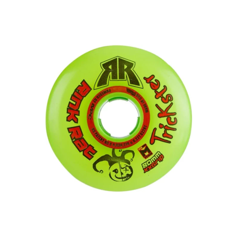 ROUES RINK RAT TRICKSTER XX - GREEN - PACK DE 4