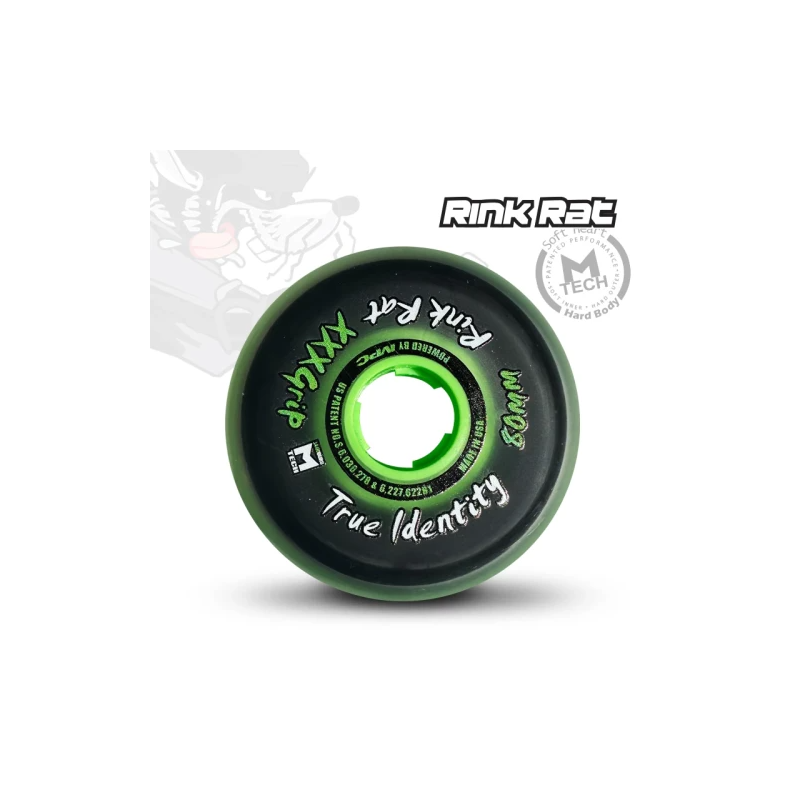 ROUES RINK RAT TRUE IDENTITY XX GRIP - PACK DE 4